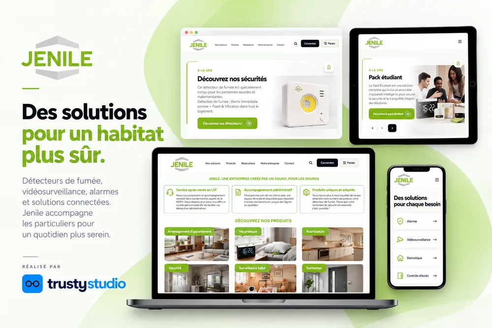 Site internet de Jenile